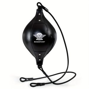 Double End Bag: MMA Training Home Gym for Speed, Agility, and Reaction - Difficulty Levels, Punching Ball, Reflex Boxing, and Hand Eye Coordination Training