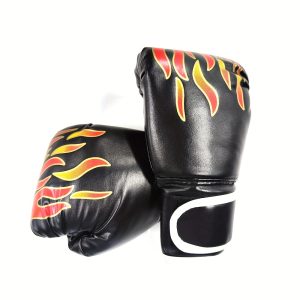 1 Pair Boxing Training Gloves For Men Women, Ideal For Kickboxing MMA, MuayThai, Sparring, Punching And Heavy Bag Workouts