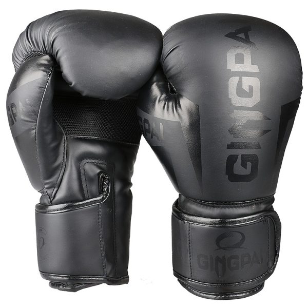 1 Pair GINGPAI Boxing Gloves For Training, Sparring, Kickboxing, And Heavy Bag, Breathable With Hook And Loop Closure, Multiple Sizes