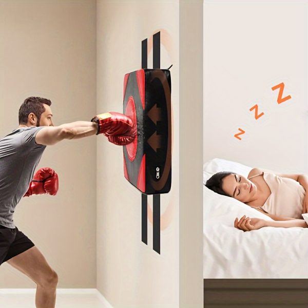 1pc PU Leather Wall Punching Pad, Boxing Punch Target Training Sandbag, Punching Bag Fighter Martial Arts Fitness