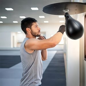 Pear-Shaped Boxing Speed Ball, Hanging Punching Bag, Striking Speed Ball, Indoor Gym Training Equipment