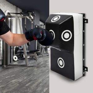 Wall-Mounted Uppercut Punching Bag With Target Markings, Durable MMA Training Boxing Equipment For Home Gym